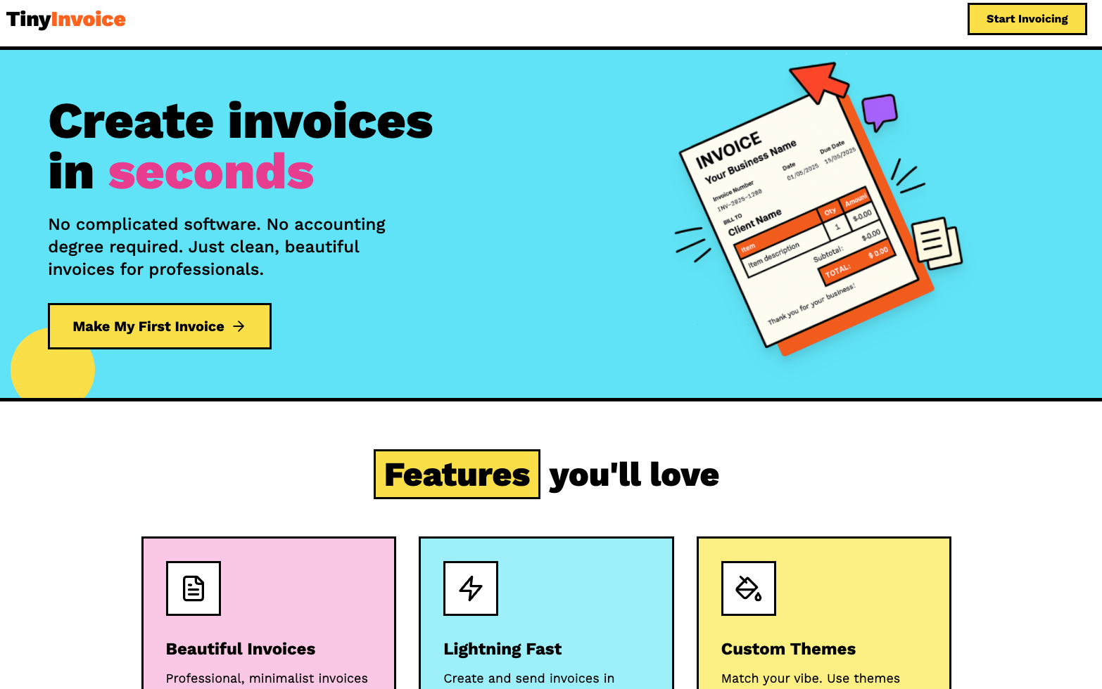 Tiny Invoice